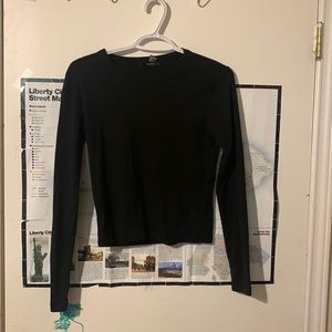 Forever 21 Black Crop Top